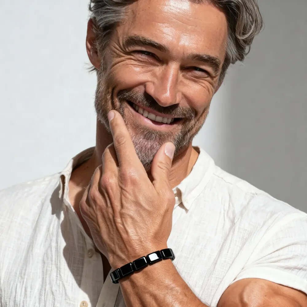 Bracciale Hemiores® in Ematite